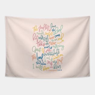 New Every Morning - Lamentations 3:22~24 Tapestry