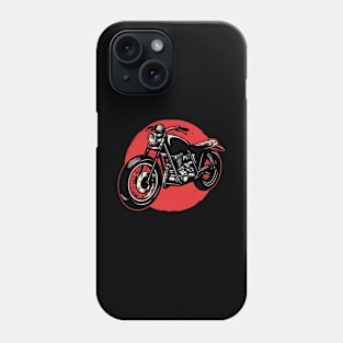 Naked Retro Bike Phone Case