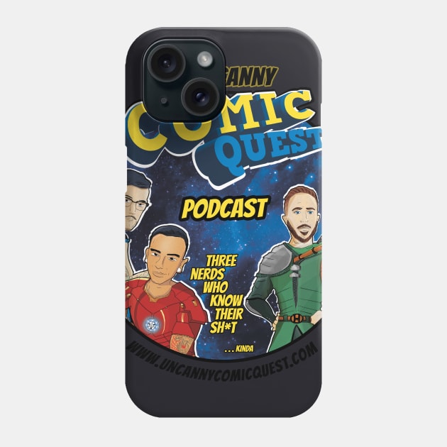 Three Nerds Who Know Their S**T Phone Case by UncannyComicQuest