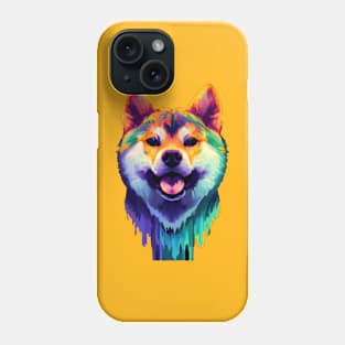 Shiba Inu Painting Art Phone Case