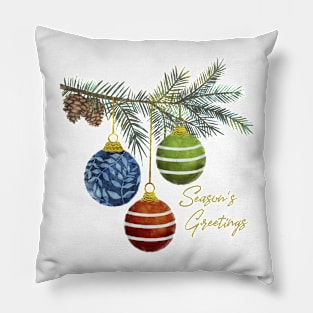 Season's Greetings Pillow