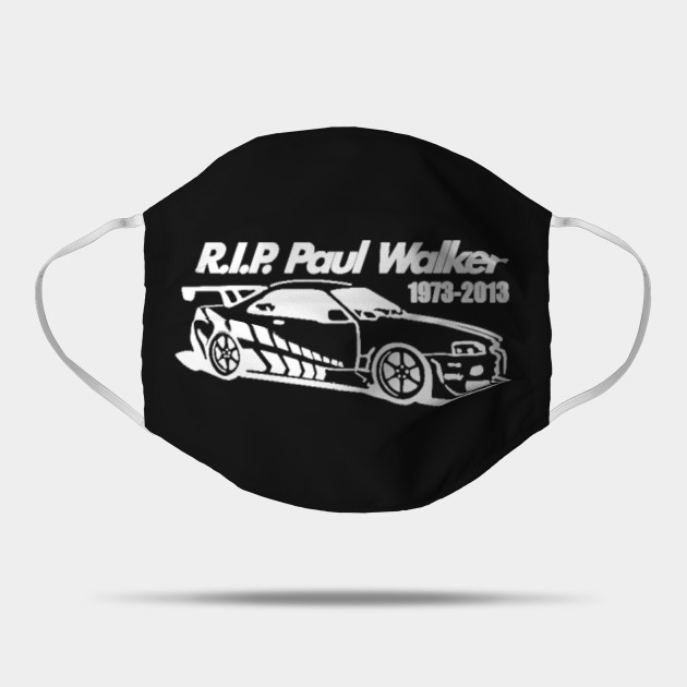 Rip Paul Walker Car Decal Rip Paul Walker Car Decal Mask Teepublic