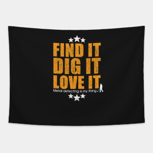 Metal detecting gift ideas Tapestry