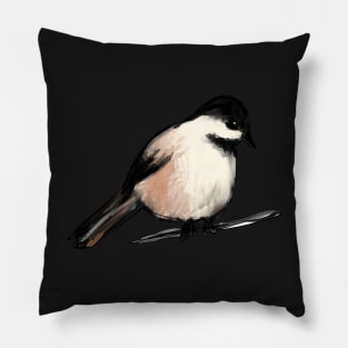 Black-capped Chickadee Pillow