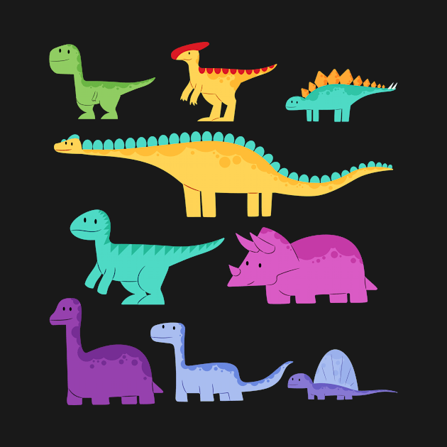 Types Of Dinosaurs Dino by AntiAntiFlorian