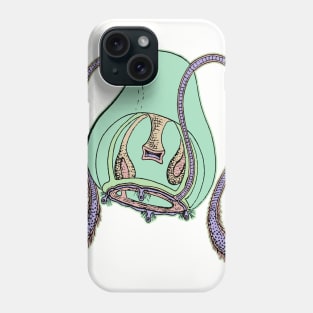 Jellyfish | Oceanography Sea Animal Illustration Phone Case