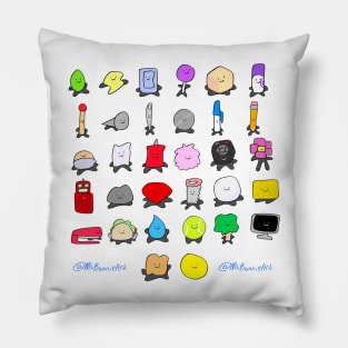 Bfdi All Contestants Pack Part 2 Pillow