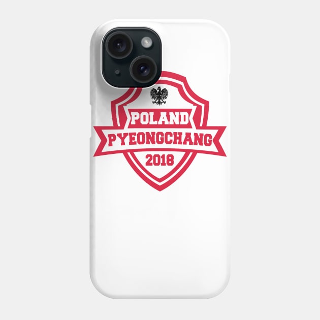 Team Poland Pyeongchang 2018 Phone Case by OffesniveLine