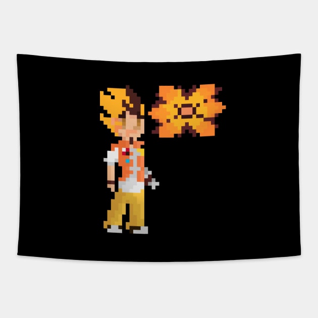 Pixel Arthur Tapestry by namdecent