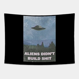 aliens didn't build shit Tapestry