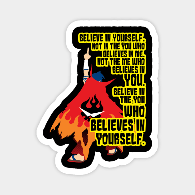 Believe In Yourself Magnet by KyleCallahanPhotography