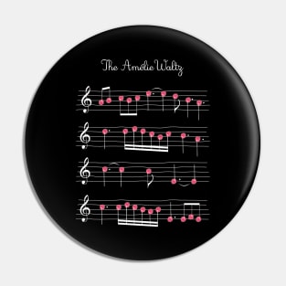 The Amelie's Waltz raspberries movie fan art Pin