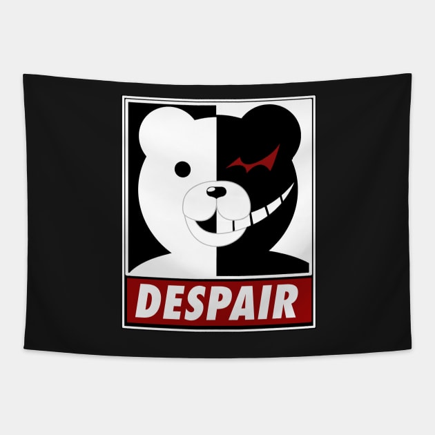 Danganronpa: MonoKuma Despair Tapestry by Rebellion10