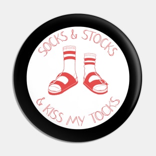 Socks 'n Stocks Pin