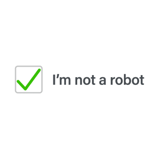 I'm not a robot - (checked version) T-Shirt