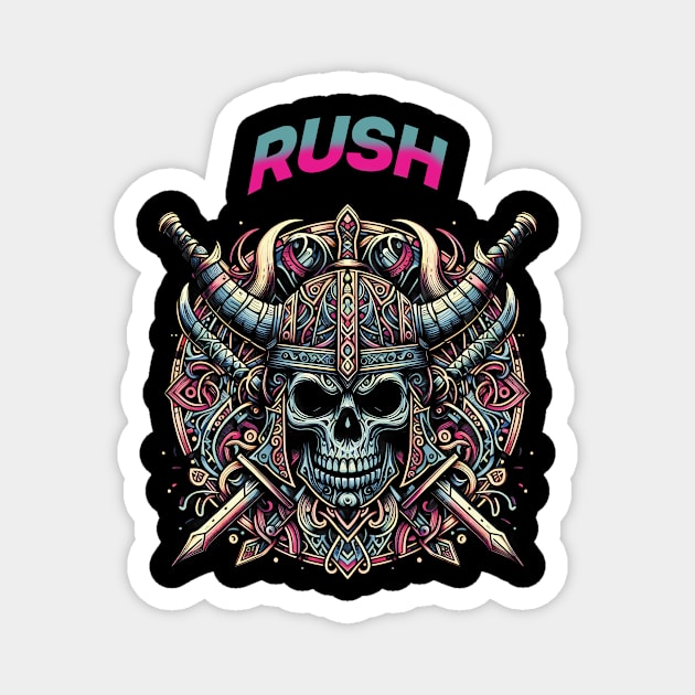 rush new concept Magnet by meantibrann