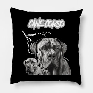 Cane Corso Heavy Metal Dog Lover Pillow