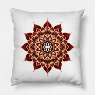 Root Chakra Mandala (series) Pillow