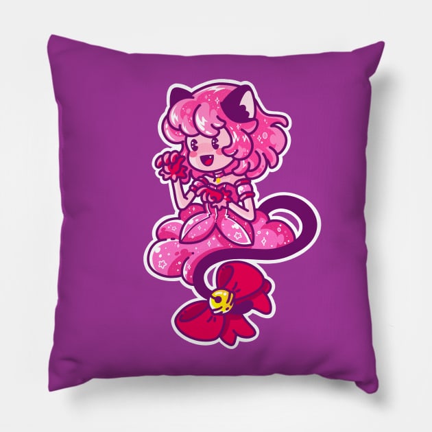 Mew Berry Pillow by Blue Pigeon