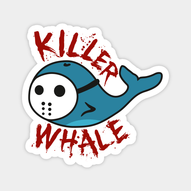 Killer Whale Magnet by JanzDesign