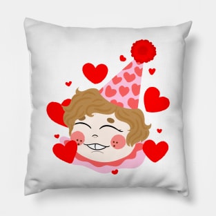 Heart Pierrot Pillow