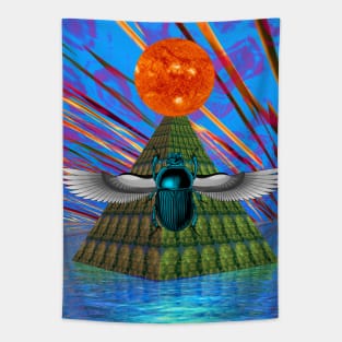 Magic Scarab Tapestry