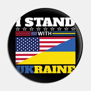 I stand with Ukraine Pin