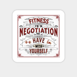 Fitness Negotiations Magnet