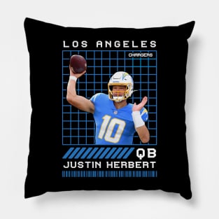 JUSTIN HERBERT - QB - LOS ANGELES CHARGERS Pillow