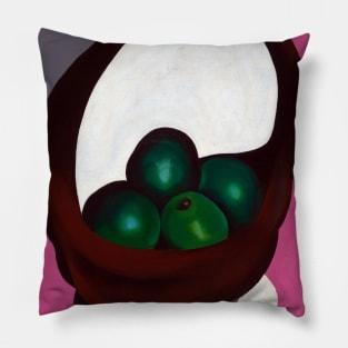 High Resolution Alligator Pears by Georgia O'Keeffe Pillow