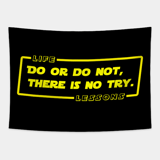 There Is No Try Tapestry by HellraiserDesigns