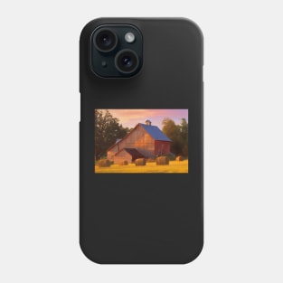 Barn in North Hero, Vermont Phone Case