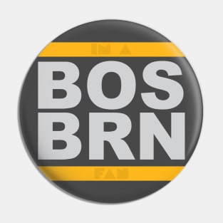 Boston Hockey Fan | BOS BRN Pin