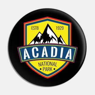 Acadia National Park Maine Pin