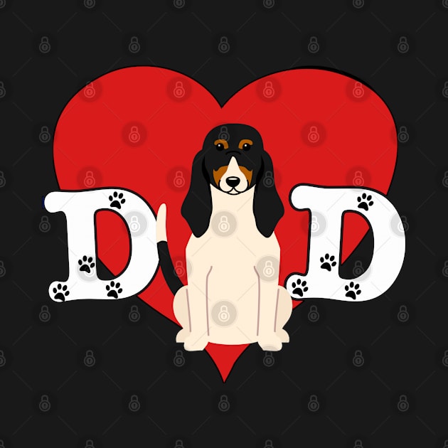 Dad Berner Laufhund - Gift For Berner Laufhund Dog Lover by HarrietsDogGifts