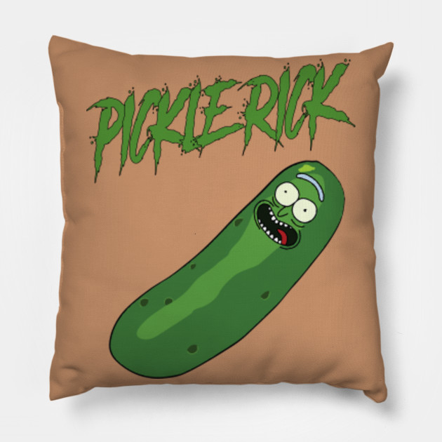 pickle rick pillow