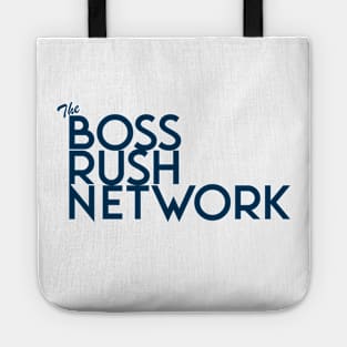 Boss Rush Network Logo (Navy Blue) Tote