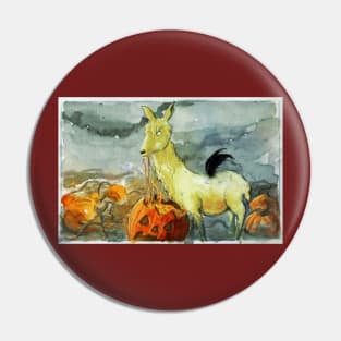 HALLOWEEN LLAMA Pin