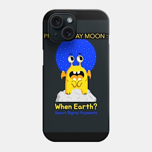 When Earth crypto art Phone Case