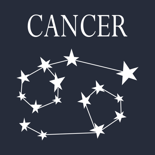 Cancer Zodiac Constellation by JevLavigne