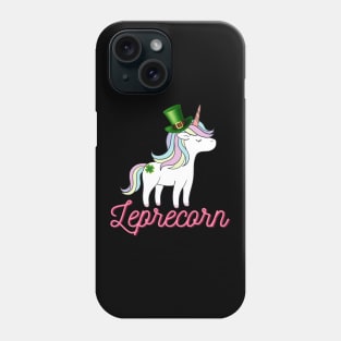 Leprecorn st patrick's day Phone Case