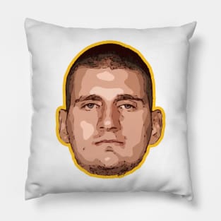 Nikola Jokic Denver Nuggets Pillow