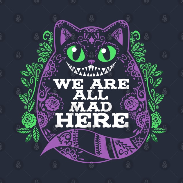 Calavera cheshire cat by NemiMakeit