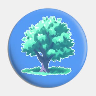 Protect the Earth Digital Tree Painting (MD23ERD002b) Pin