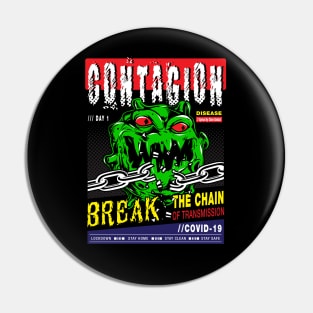 CONTAGION Pin