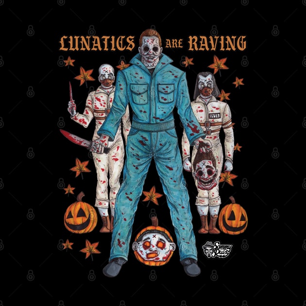 Michael Myers "Lunatics are Raving" by The Art of Sammy Ruiz