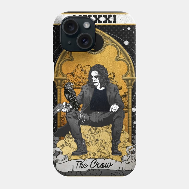 The Crow Tarot Phone Case by hansoloski