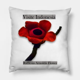 Rafflesia Arnoldii Flower, Visite Indonesia Pillow
