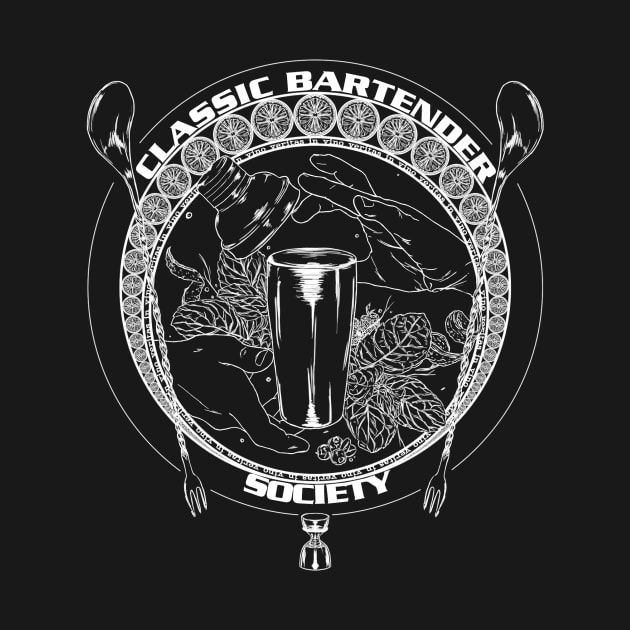 Classic Bartender Society by seyogarciaartworks