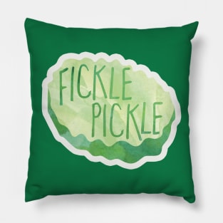 Fickle Pickle - funny saying Pillow